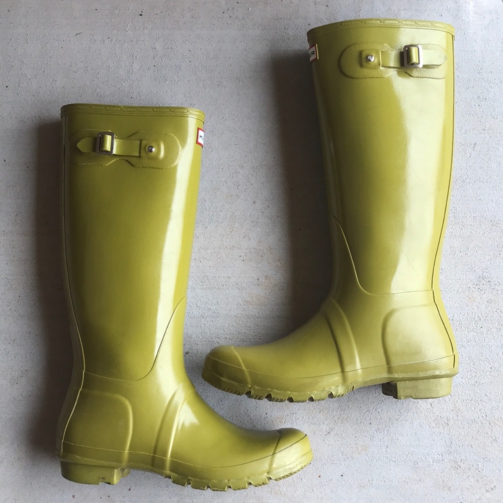 Hunter Avocado Boots